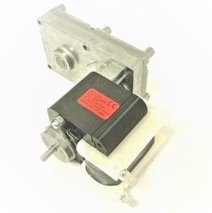 Motoreduktor 72W 230VAC 5r/min 28Nm obrócony.